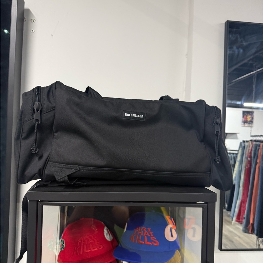 Balenciaga Black Duffel Bag for Men